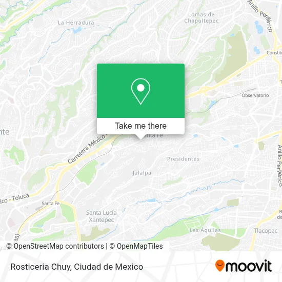Rosticeria Chuy map