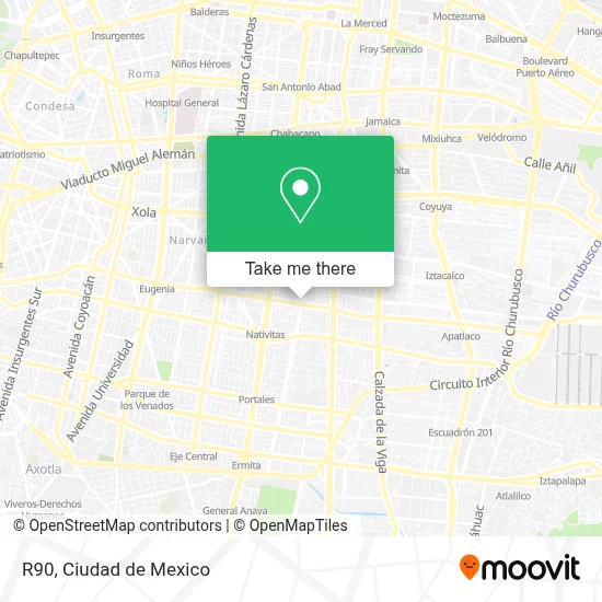 R90 map