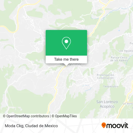 Moda Ckg map