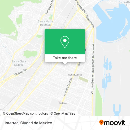 Intertec map