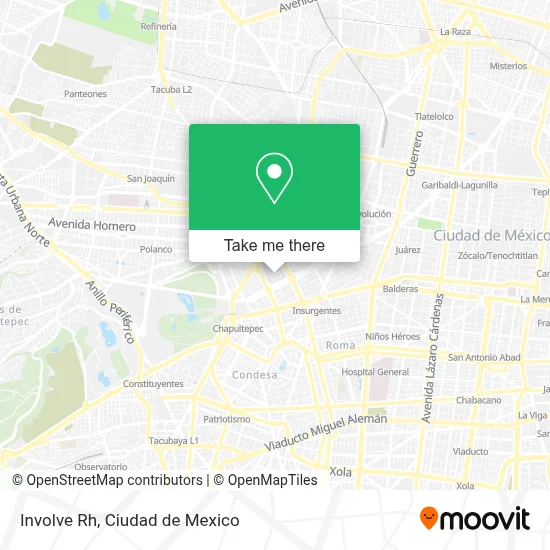 Involve Rh map