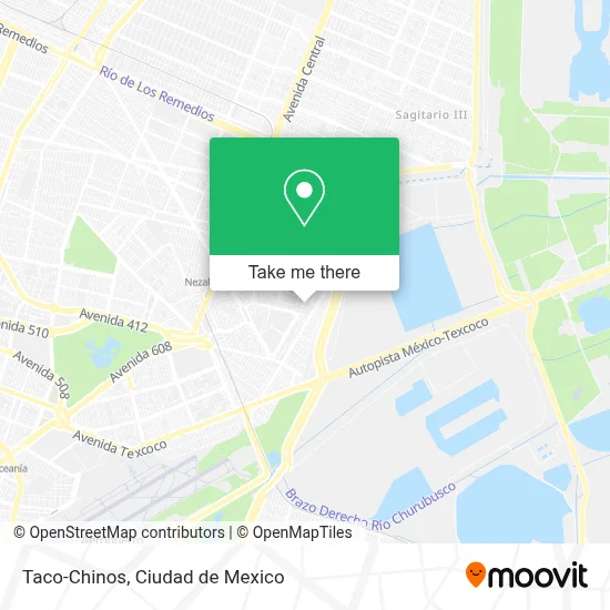 Taco-Chinos map