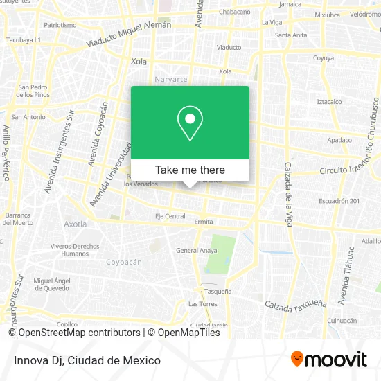 Innova Dj map
