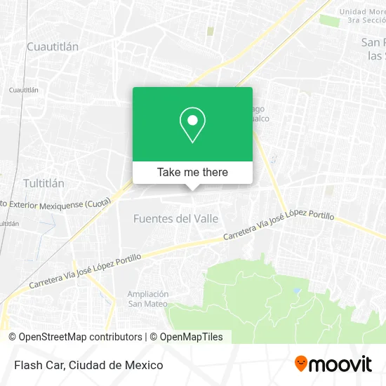 Flash Car map