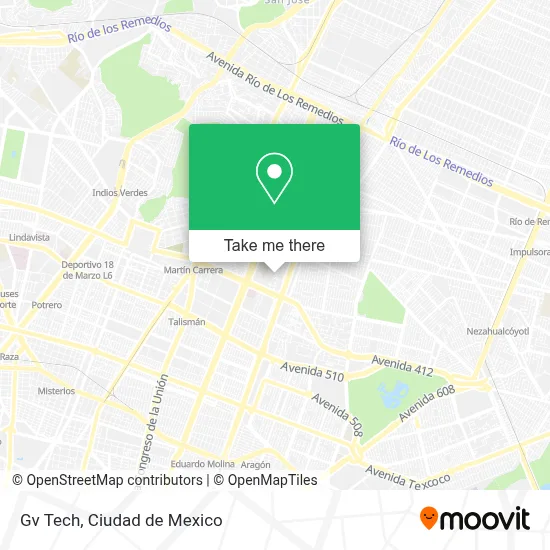 Gv Tech map