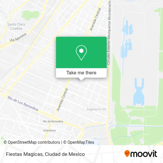 Fiestas Magicas map