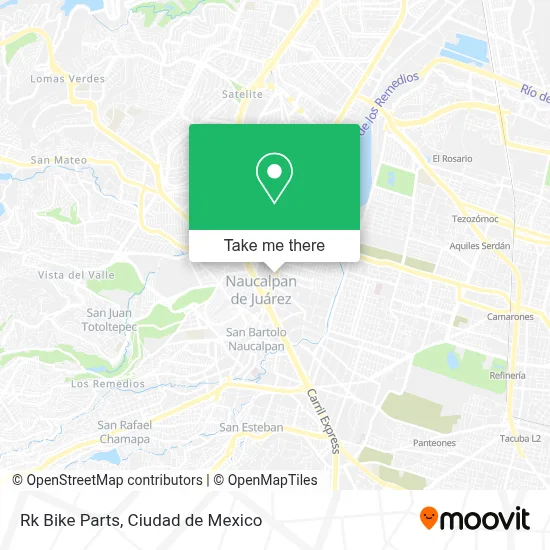 Rk Bike Parts map