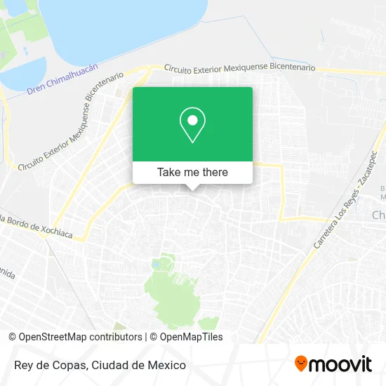 Rey de Copas map