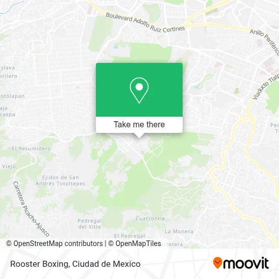 Rooster Boxing map