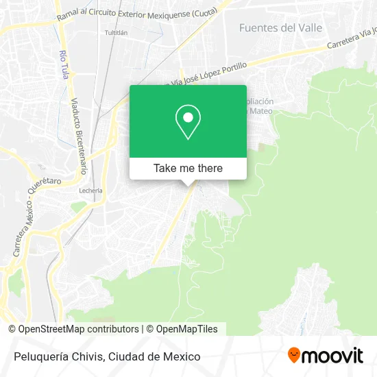 Peluquería Chivis map