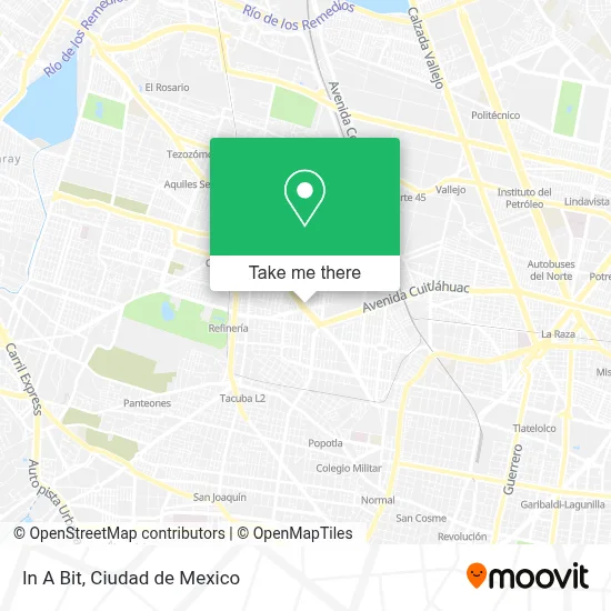 In A Bit map