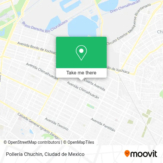 Pollería Chuchin map