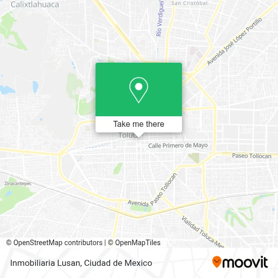 Inmobiliaria Lusan map