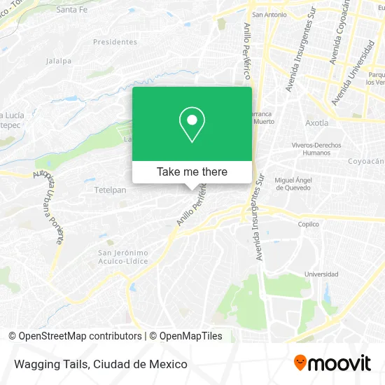 Wagging Tails map