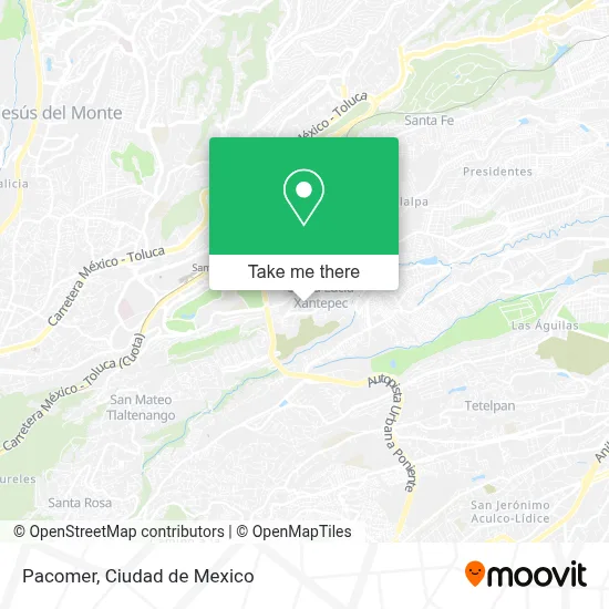 Pacomer map