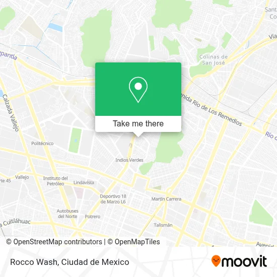 Rocco Wash map