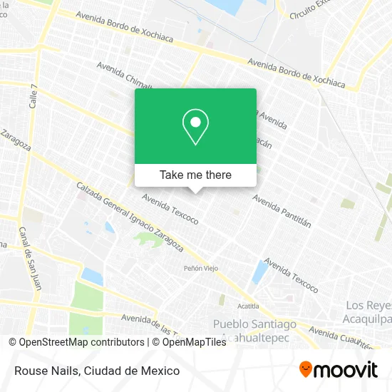 Rouse Nails map