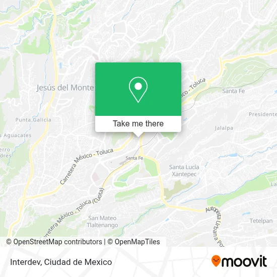 Interdev map