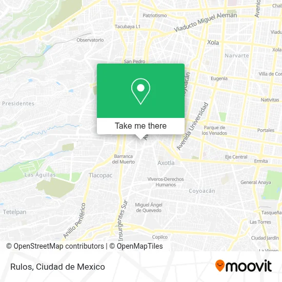 Rulos map