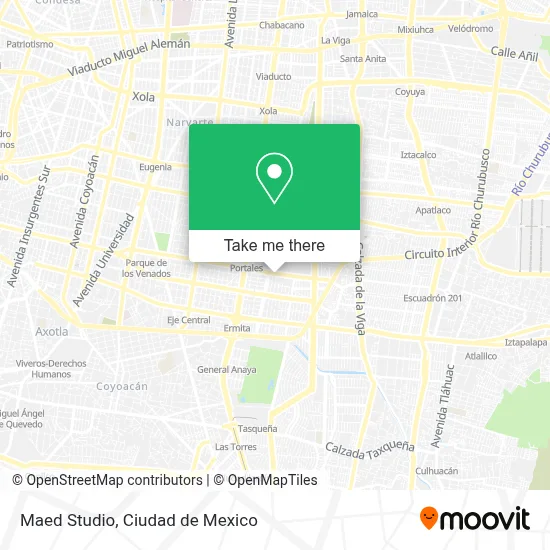 Maed Studio map