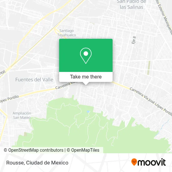 Rousse map