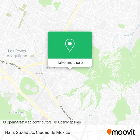 Nails Studio Jc map