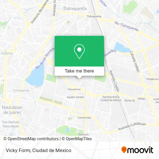 Vicky Form map