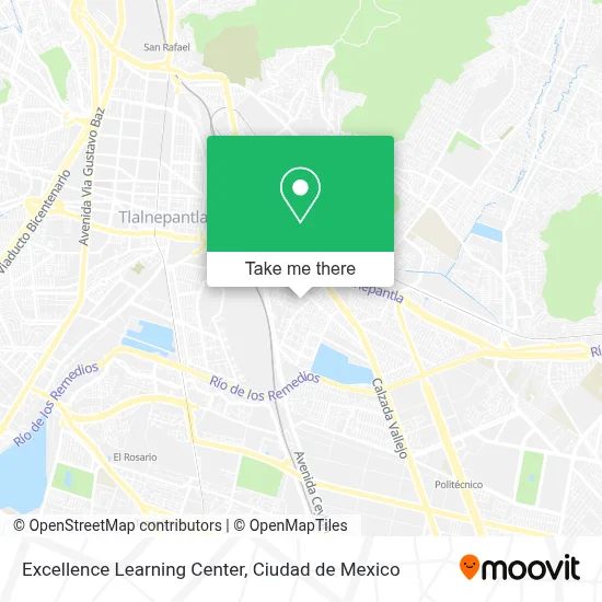 Excellence Learning Center map