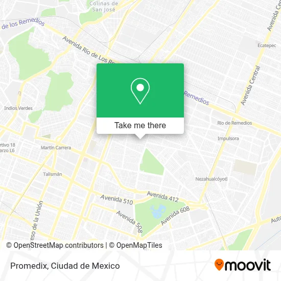 Promedix map
