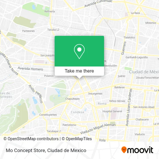 Mo Concept Store map