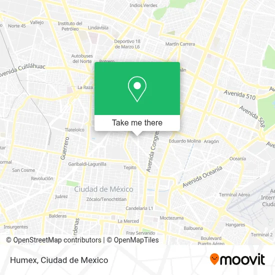Humex map