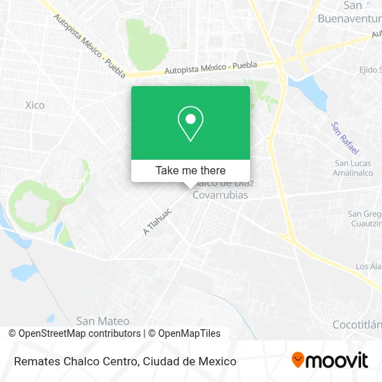 Remates Chalco Centro map