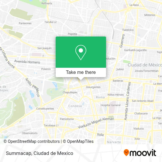 Summacap map