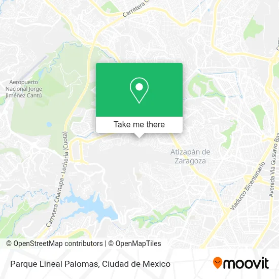 Parque Lineal Palomas map