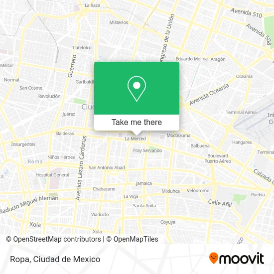 Ropa map