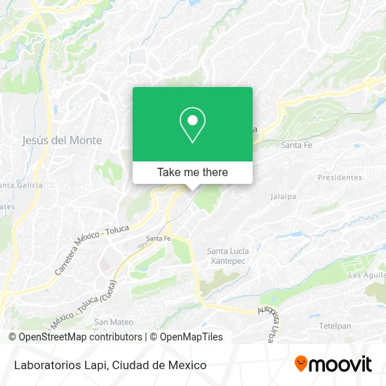 Laboratorios Lapi map