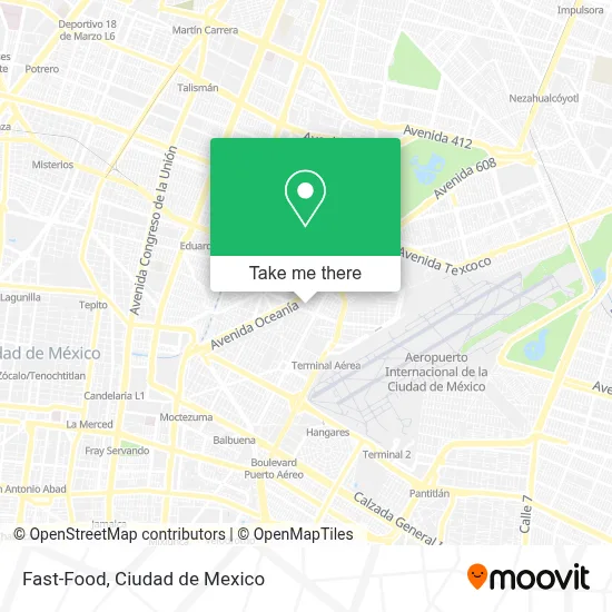 Fast-Food map