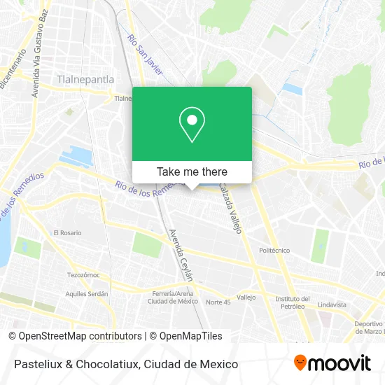 Pasteliux & Chocolatiux map