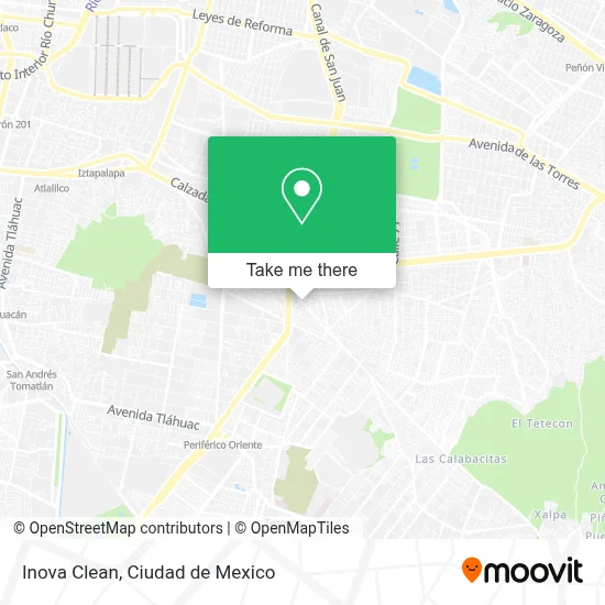 Inova Clean map