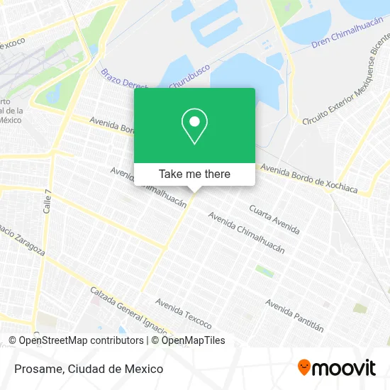 Prosame map