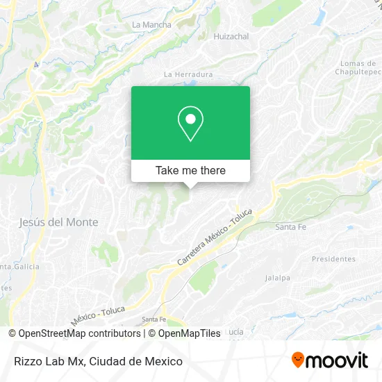 Rizzo Lab Mx map