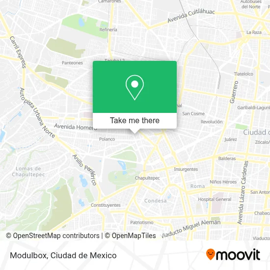 Modulbox map