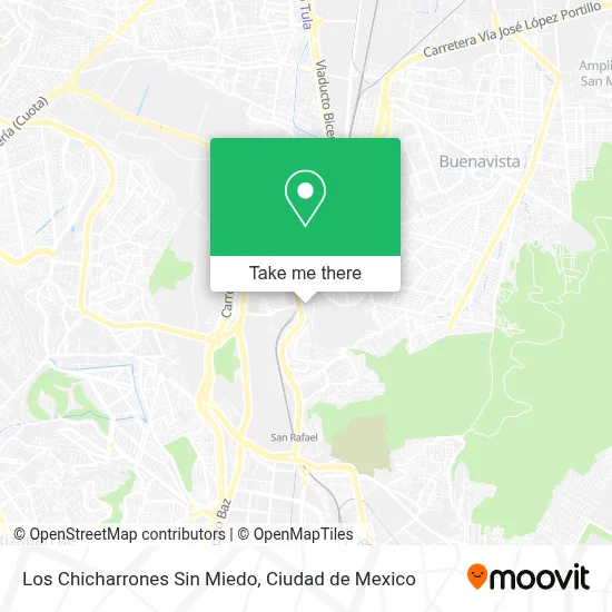 Los Chicharrones Sin Miedo map