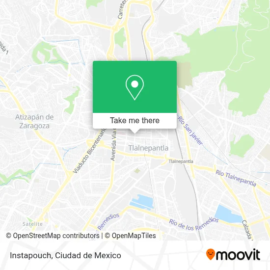 Instapouch map