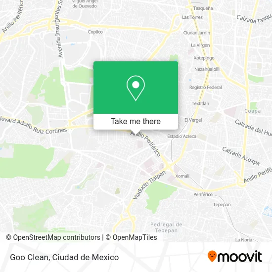 Goo Clean map