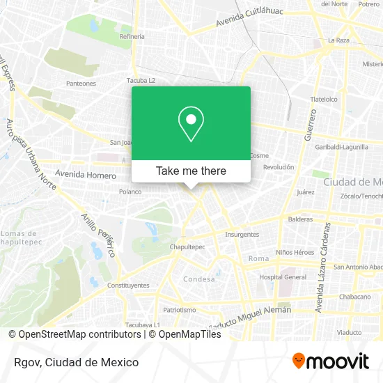 Rgov map