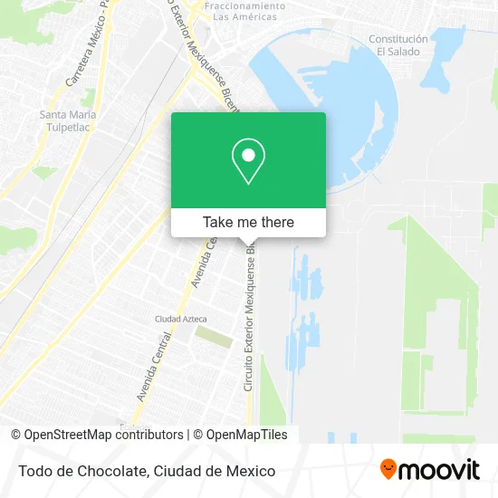 Todo de Chocolate map