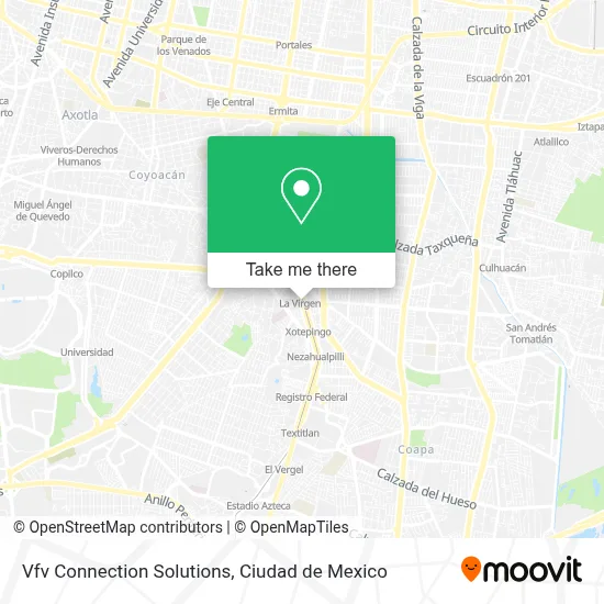 Vfv Connection Solutions map