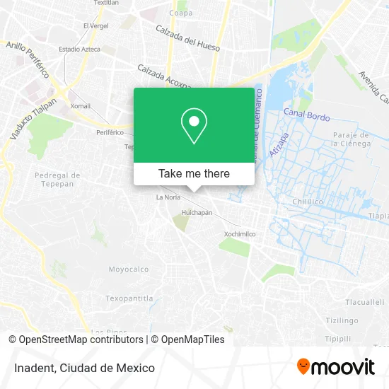 Inadent map