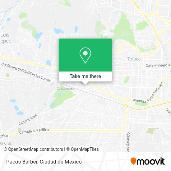 Pacos Barber map